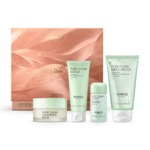 conjunto de presente de beleza ritual noturno golden oasis