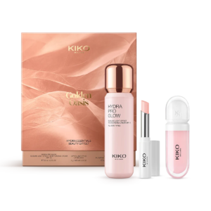 conjunto de presente de beleza essencial golden oasis hydra